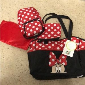 Minnie Mouse diaper bag